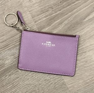 💜 Coach Mini Skinny ID Case in Colorblock